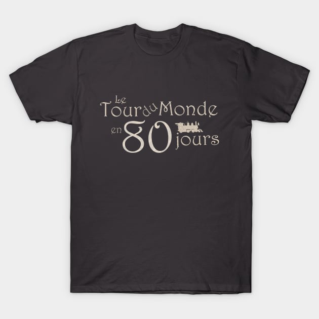 Around the World in 80 Days T-Shirt by MandyE